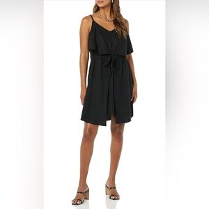 Terea by Andrea Pitter Elise Double Layer Mini Dress Black XXL, 100% Lyocell.